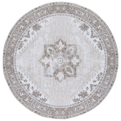 Tapis oriental sauge / ivoire Delvecchio