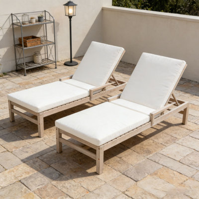 Adjustable Outdoor Chaise Lounge