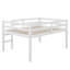 Lit mezzanine compact pleine grandeur avec marches-229652425