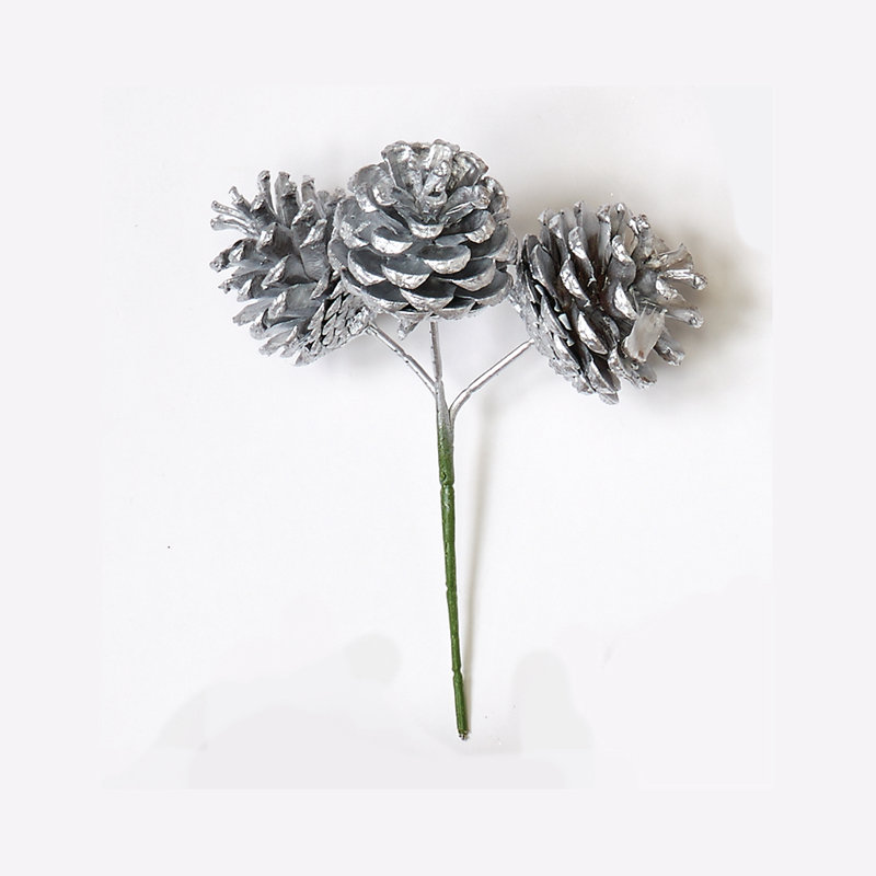 Pine Cone Pick, Silver