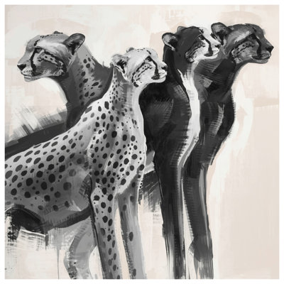 Housses de couette monochromes à illustration monochrome