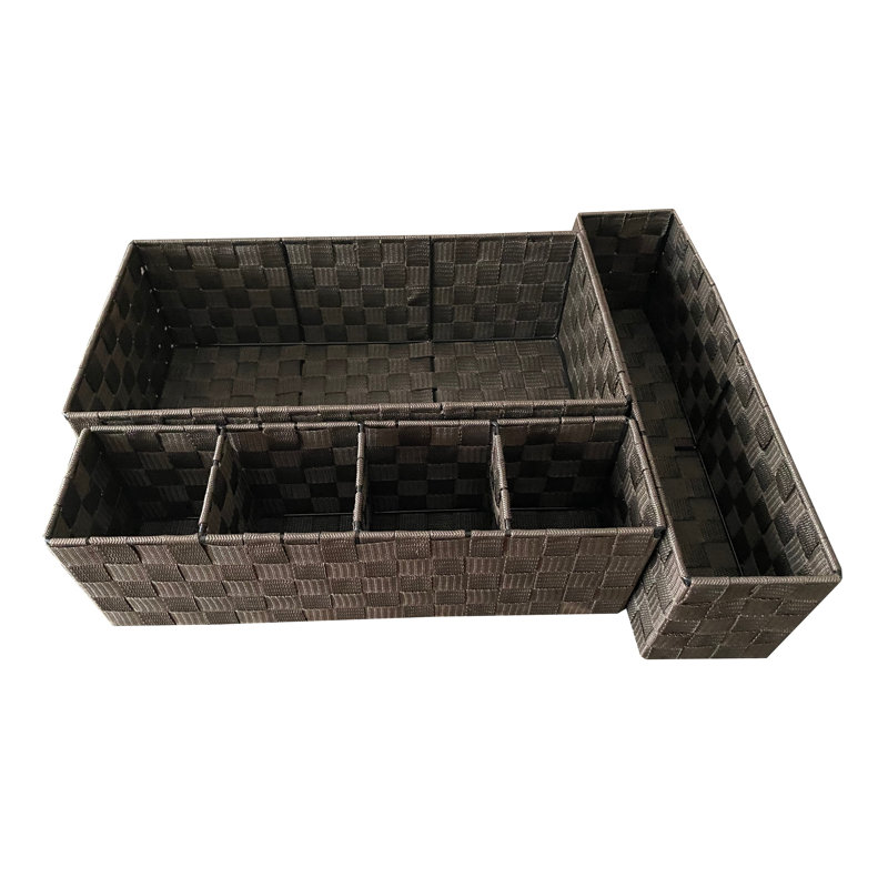 Rebrilliant Decorative Bins, Brown