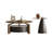 Modern Wood Coffee Table Set