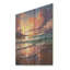 Beachside Sunset Horizon II - plage sur bois-217112689