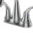 Centerset 2-handle Bathroom Faucet with Drain Assembly-86440076