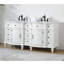 Ensemble de meuble-lavabo double 72 po Kehl-74694421-74694422