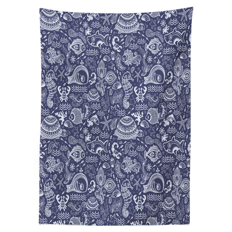 Geometric Tablecloth, 84" x 60"