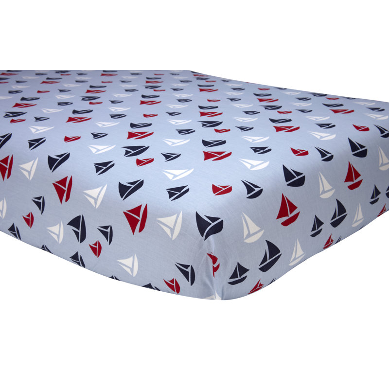 Drap-housse pour lit de bébé voilier Jayesh