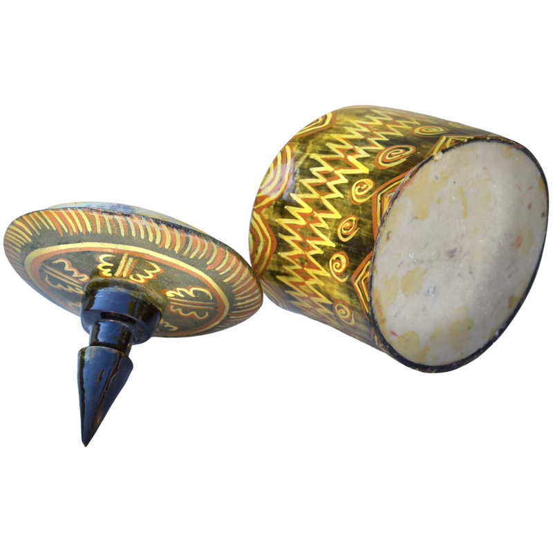 West-African Natural Horn Decorative Bowl