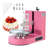 Electric Cake Decorating Machine with Rotating Turntable - Automatic Icing Spreader for 6-14" Cakes, Adjustable Speed & Height