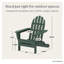 Chaise Adirondack pliante POLYWOOD Classic Adirondack-18806