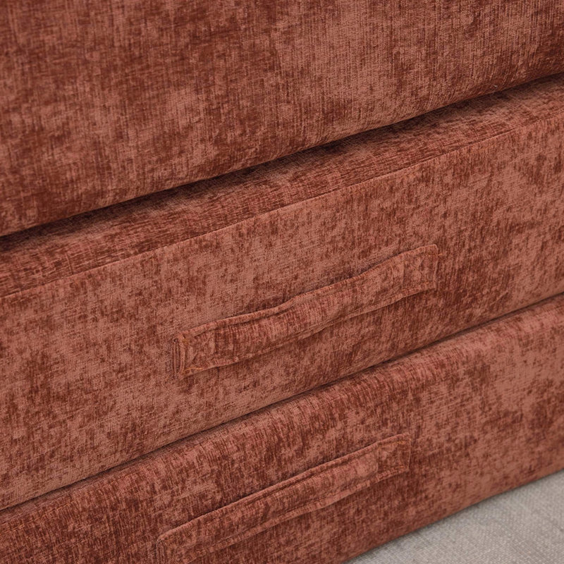 Canapé-lit pliant Boneless Comfy, Orange