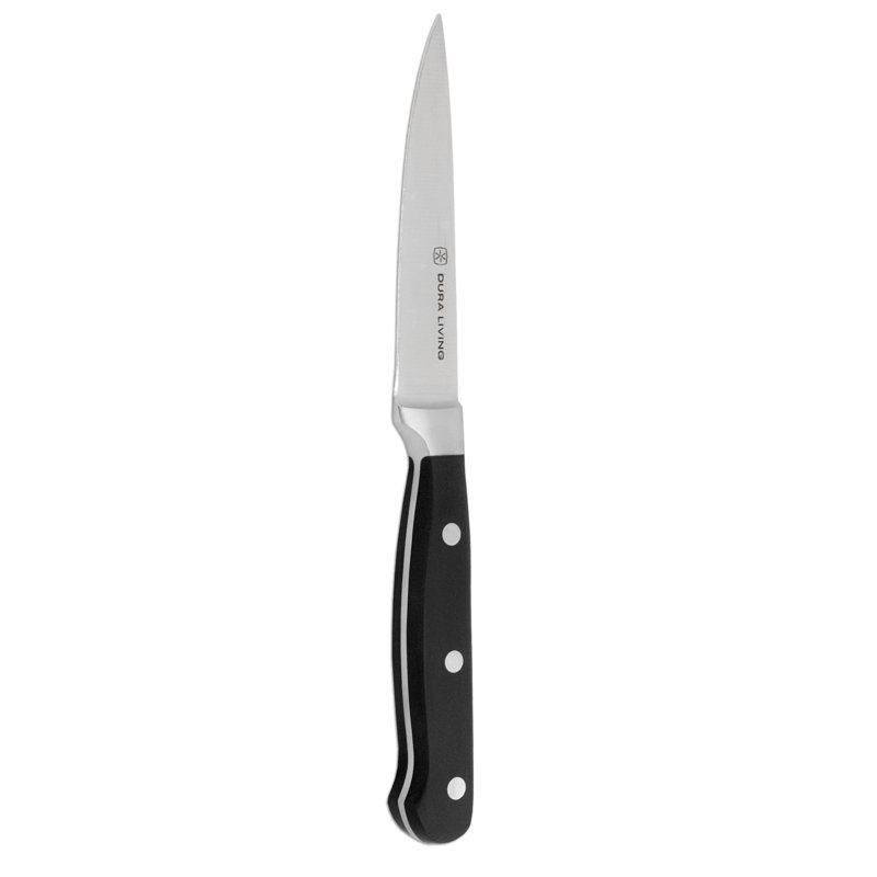 Couteau d'office Dura Living de 3,5 po, Noir