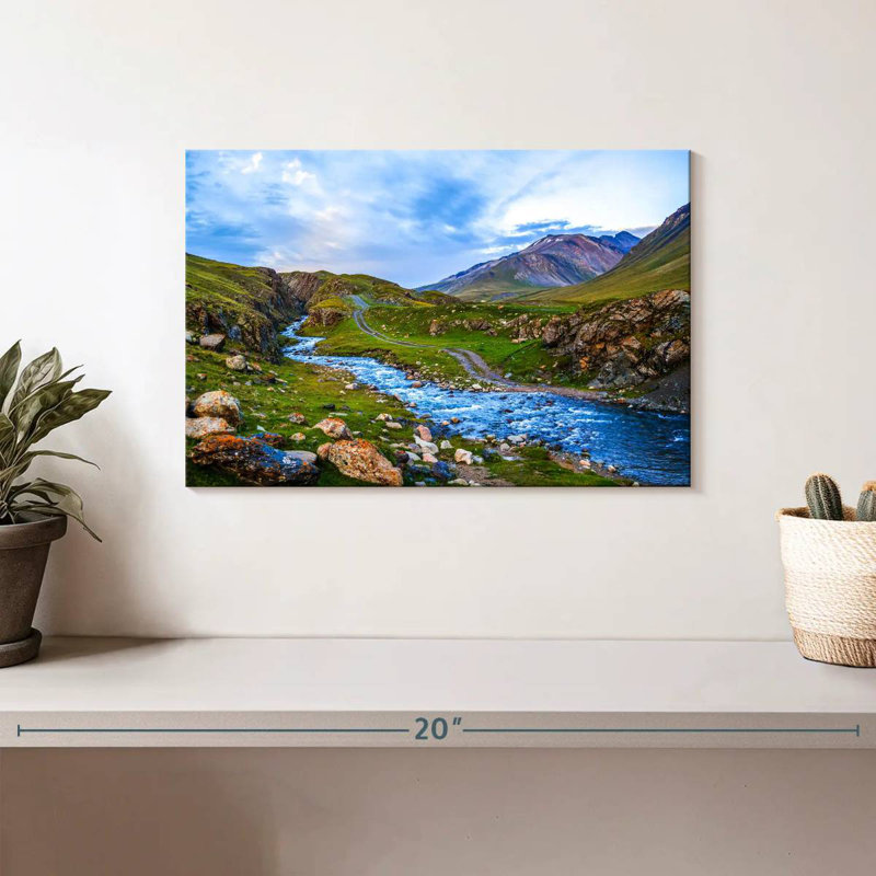 Alvord Mountain River Stream, 8" H x 12" W