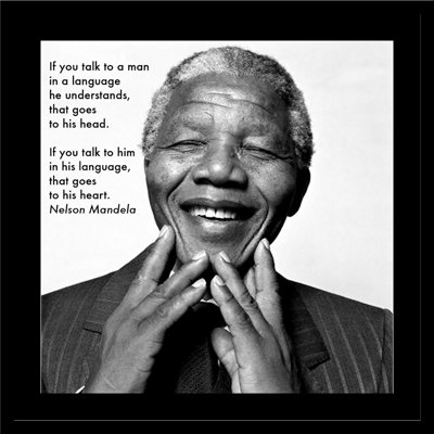 " Nelson Rolihlahla Madiba Mandela Quote "