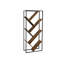 178.5cm H x 77.5cm W Metal Bookcase
