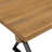 X-Shaped Legs Dining Table (Brown)-788603230