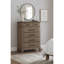 Commode 6 tiroirs - Finition caramel