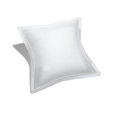 400TC Single Embroidery Sateen Cotton Euro Sham