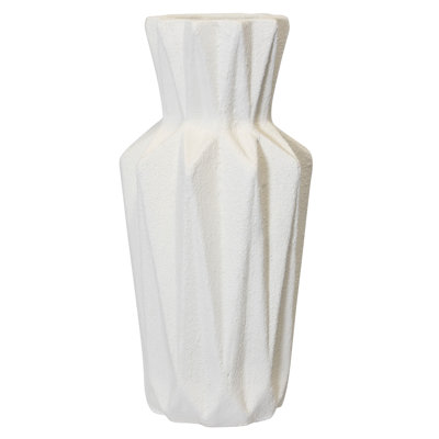Olwethu - Ceramic Vase - Medium - Matte Cream