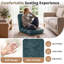 Chaise de plancher pliante avec dossier, chaises de jeu vidéo confortables-1320359726
