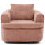 Fauteuil demi-tonneau pivotant rembourré-777522342-776504103