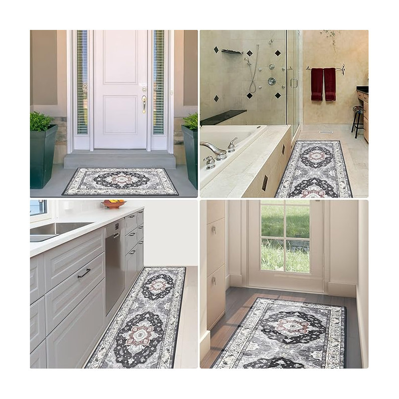 Ensemble de 3 tapis de cuisine Bohemian