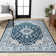 Tapis bleu marine / bleu Arignote
