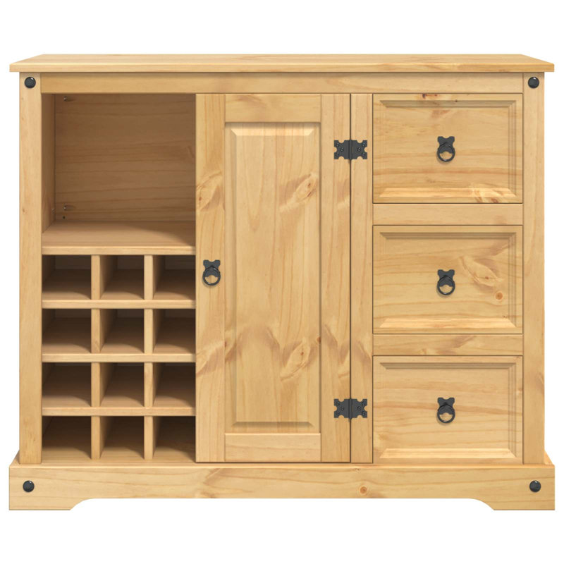 Solid Wood Kitchen Island, Honey Wax