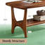 Table basse spacieuse (table basse incluse seulement)