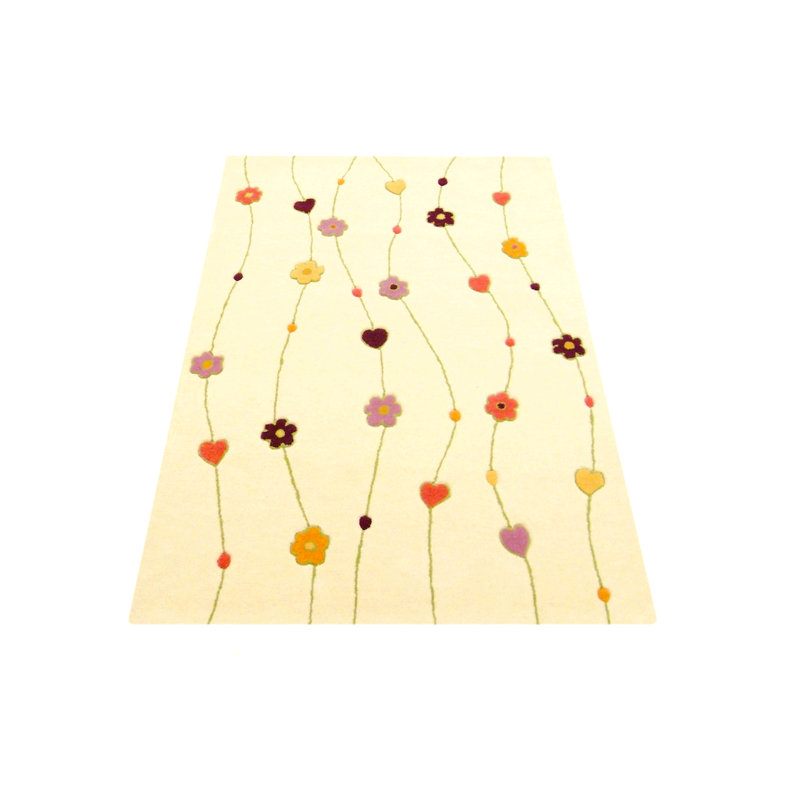 Floral Hand Woven Area Rug, Rectangle 170 x 240cm