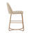 Ainhoa Upholstered Counter Stool with Metal Frame-1387059716