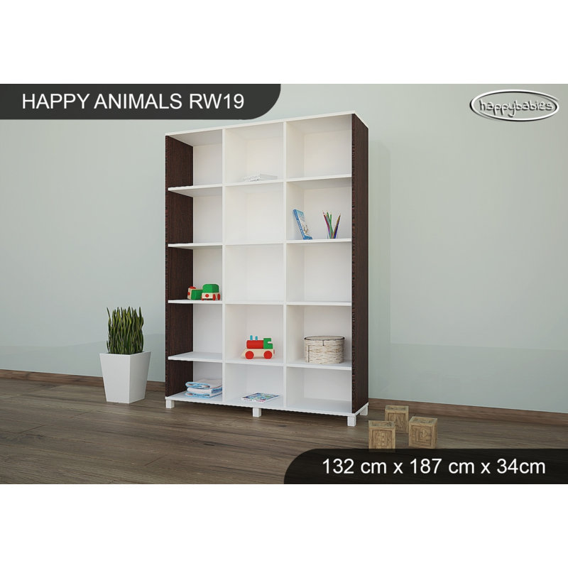 187cm H X 132cm W Kids Bookcase, Wenge Chestnut