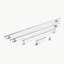 Porte-serviettes Biscayne, chrome poli-124521625