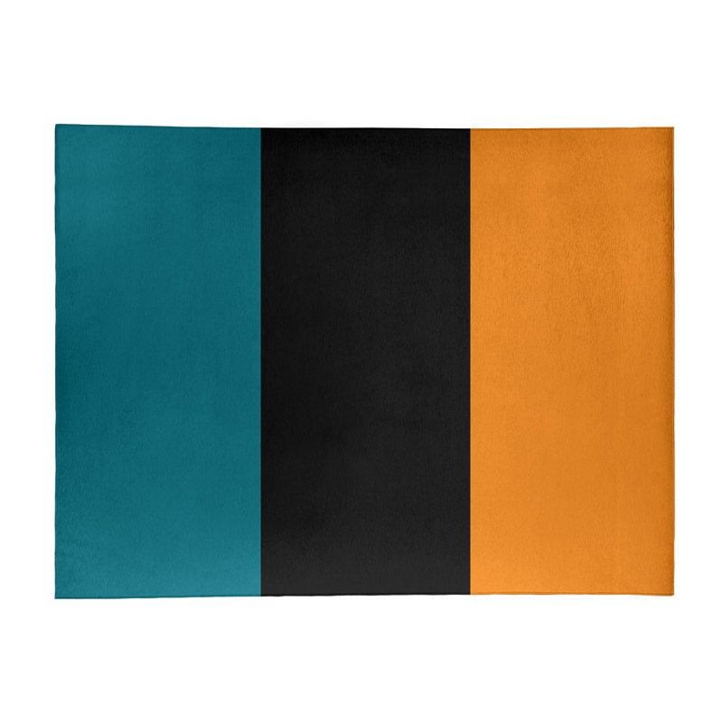 Tapis à rayures de hockey national, Rectangle 8 pi x 10 pi
