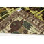 Tapis beige/vert en laine noué la à la main oriental Sublette