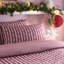 Fusion Holly Gingham Duvet Cover Set Red-134515771