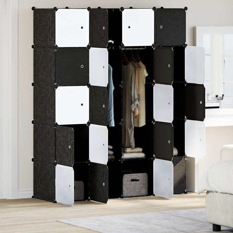 20 Door PP (Polypropylene) Wardrobe