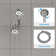 4.7" Multi Function Adjustable Dual Shower Head