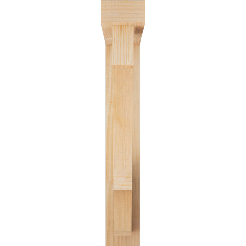 Support de bloc Balboa avec entretoise décalée, 26 x 22, Sapin Douglas de l 4 po (scié brut)