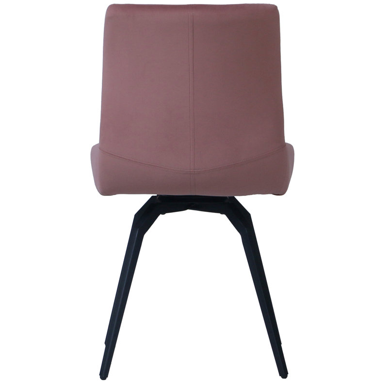 Swivel Dining Chair, Pink