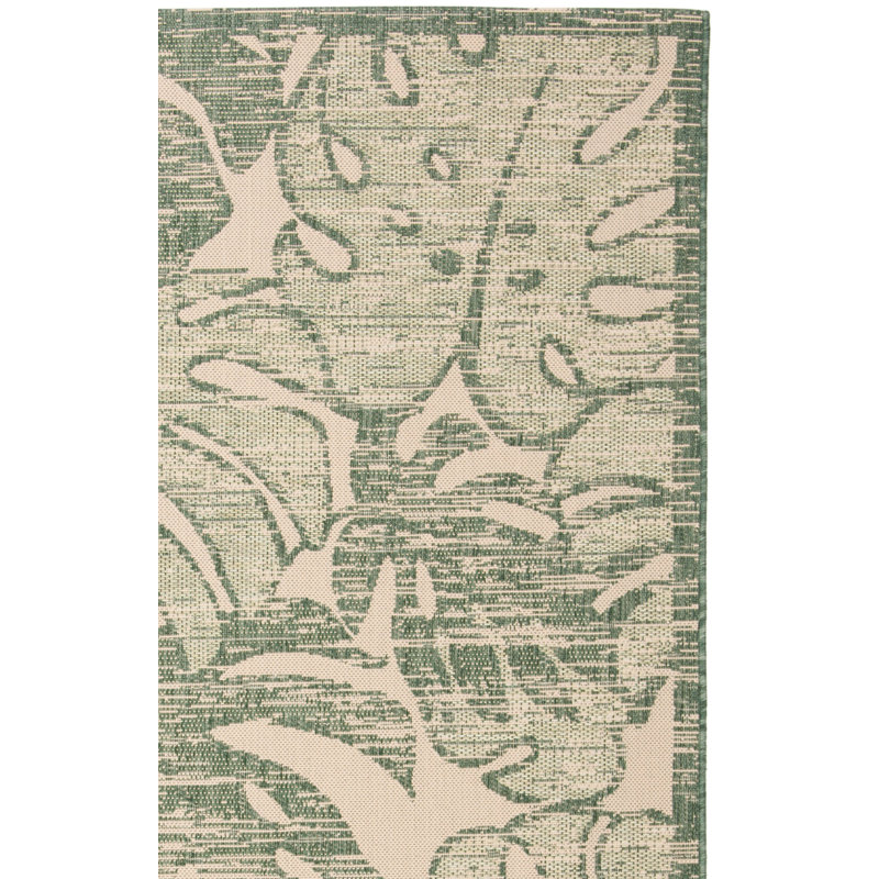 Lueck Performance Floral Indoor/Outdoor Area Rug, Rectangle 8' x 11'