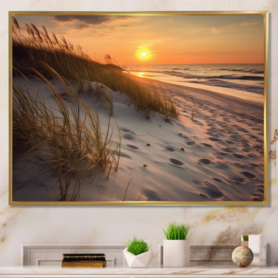 «Alabama Golden Hour At Gulf Shores III», art sur toile Alabama