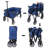 Collapsible Steel Frame Wagon Cart