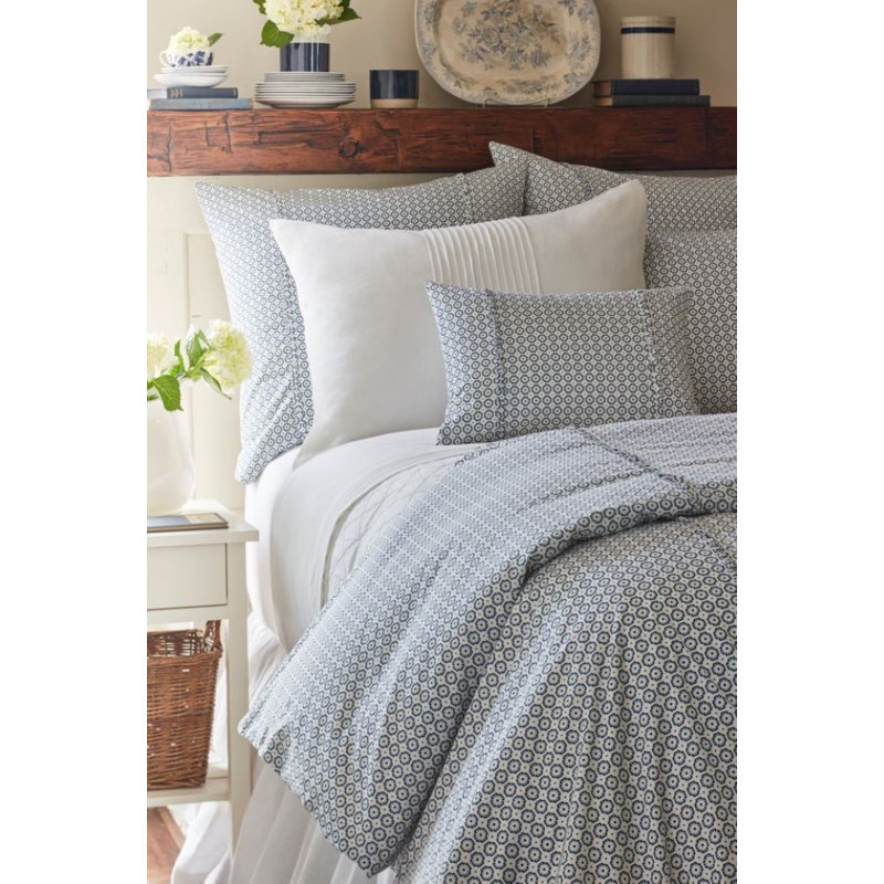 Carolina Indigo Standard Sham, Twin/Full/Queen