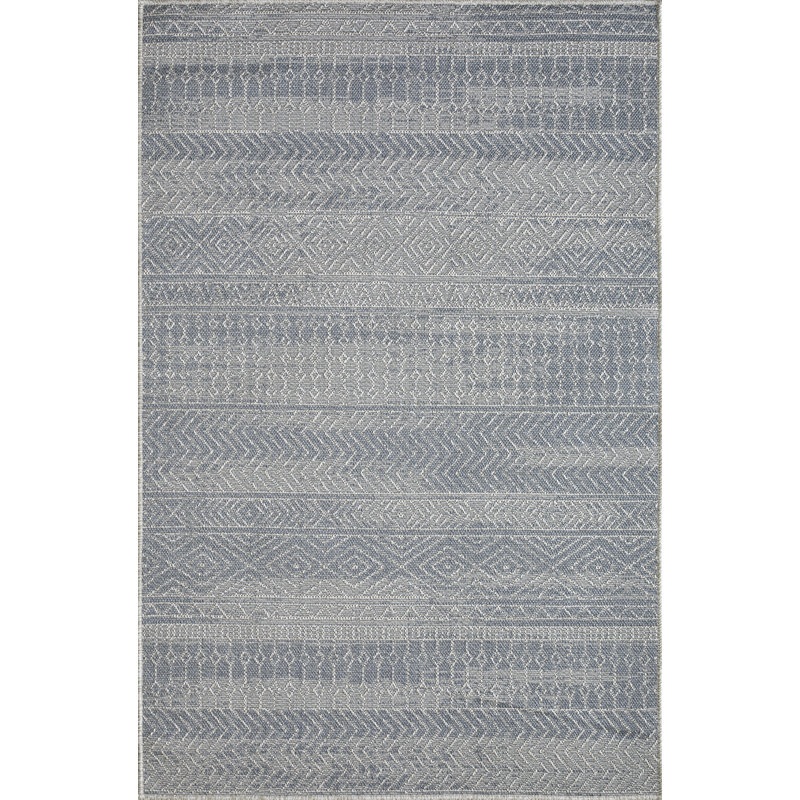 Jacorius Geometric Indoor / Outdoor Rug, Rectangle 4' x 6'