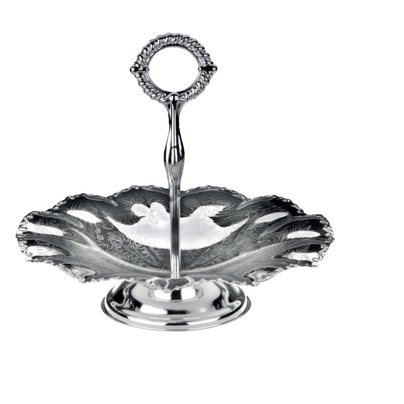 Queen Anne Silver Plated Cake Stand