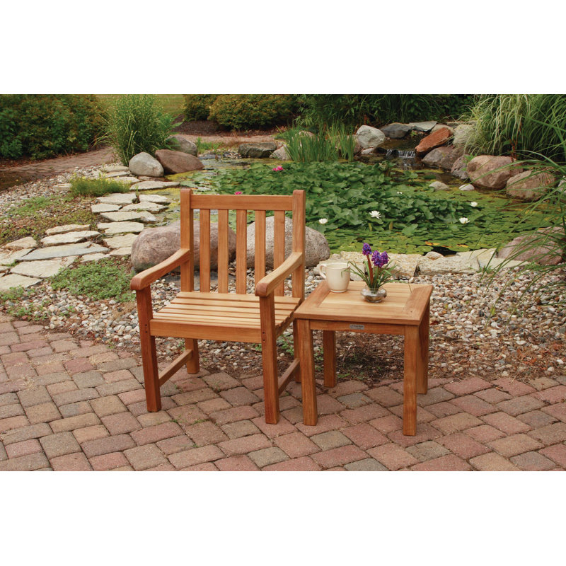 Classic Teak Outdoor Garden Armchair