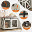 Meuble de rangement pour chien 37 "avec plateau rabattable-237493634