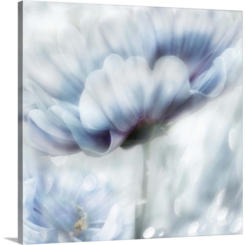 «Feeling of Blue II», reproduction d'art sur toile, H 24 po x l 24 po x P 1,25 po, Toile tendue